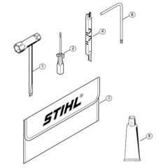 Stihl 025 Chainsaw Tools