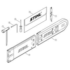 Stihl 036QS Chainsaw Tools