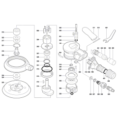 Bosch Sander Assembly