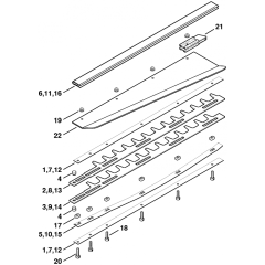 Stihl HS75 Guide Assembly