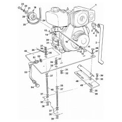 Engine & Mounts for Yanmar L40/L48