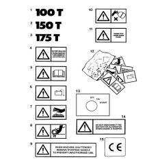 Decal and Plates for Winget 100T
