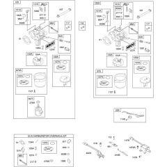 Carburettor Assembly for Briggs