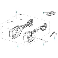 Housing for Husqvarna 110iL