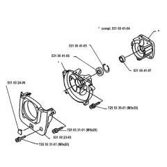Crankcase for Husqvarna 120 L