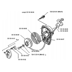 Starter for Husqvarna 120 L