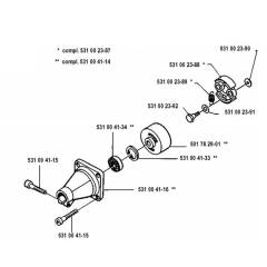 Clutch for Husqvarna 120 L