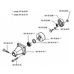 Clutch for Husqvarna 120 LC