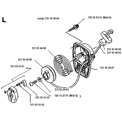 Starter for Husqvarna 120R