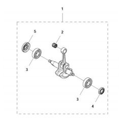 Crankshaft for Husqvarna 122 C