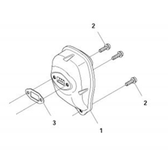 Muffler for Husqvarna 122 C