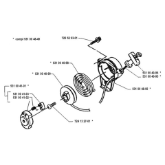 Starter for Husqvarna 122L