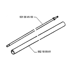 Shaft for Husqvarna 122L