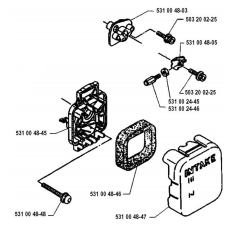 Air Filter for Husqvarna 122L