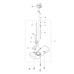 Fuel Tank for Husqvarna 122LD