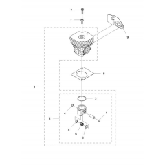 Cylinder Piston for Husqvarna