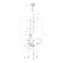 Fuel Tank for Husqvarna 122 LDx