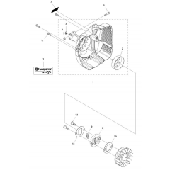 Clutch for Husqvarna 122 LDx