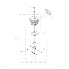 Cylinder Piston for Husqvarna
