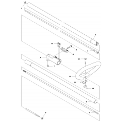 Shaft for Husqvarna 122 Lk
