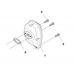 Muffler for Husqvarna 122 Lk