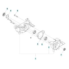 Crankcase Assembly for 122R
