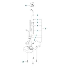 Fuel Tank Assembly for 122R