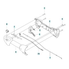Throttle Assembly for Husqvarna