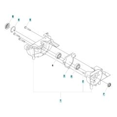 Crankcase Assembly for 122RJ