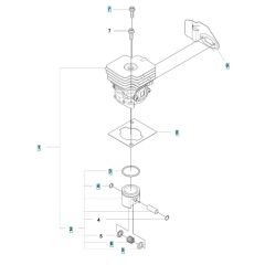 Cylinder Assembly for 122RJ