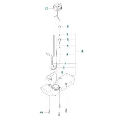 Fuel Tank Assembly for Husqvarna