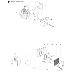 Muffler Assembly for Husqvarna