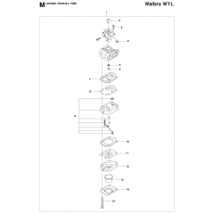 Carburetor Assembly for Husqvarna