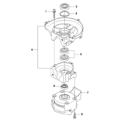 Gear Housing for Husqvarna 123 HD65X