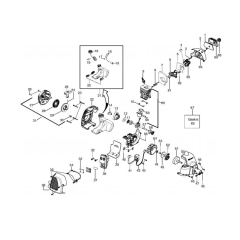 Engine for Husqvarna 124 C