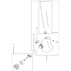Fuel Tank Assembly for Husqvarna 125