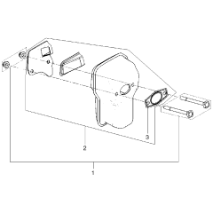 Muffler Assembly for Husqvarna 125