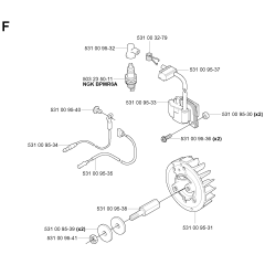 Ignition System for Husqvarna 125BT