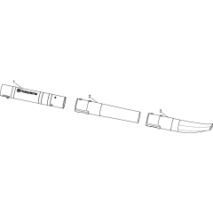 Tube Assembly for Husqvarna 125BX