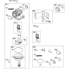 Carburettor Assembly for 125P02