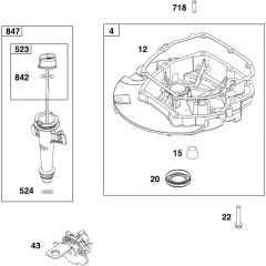 Sump Assembly for Briggs & Stratton