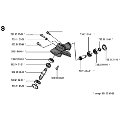 Bevel Gear-2 for Husqvarna