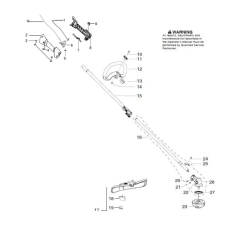 Shaft & Handle for Husqvarna 129 LK