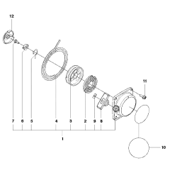 Starter Assembly for Husqvarna