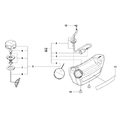 Fuel Tank Assembly for 130BT