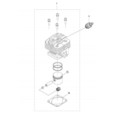 Cylinder Piston for Husqvarna