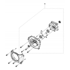 Crankcase for Husqvarna 131 RB
