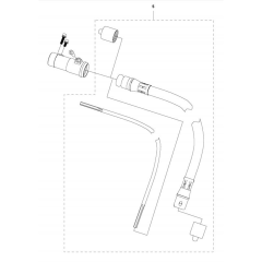 Shaft for Husqvarna 131 RB