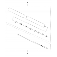 Tube for Husqvarna 131 RB