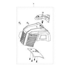 Housing for Husqvarna 131 RB